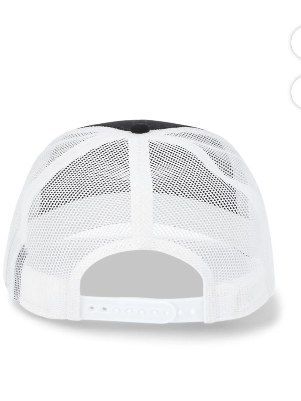 Explore Patch Trucker Hat - Black, White & Red - Picture 3 of 6